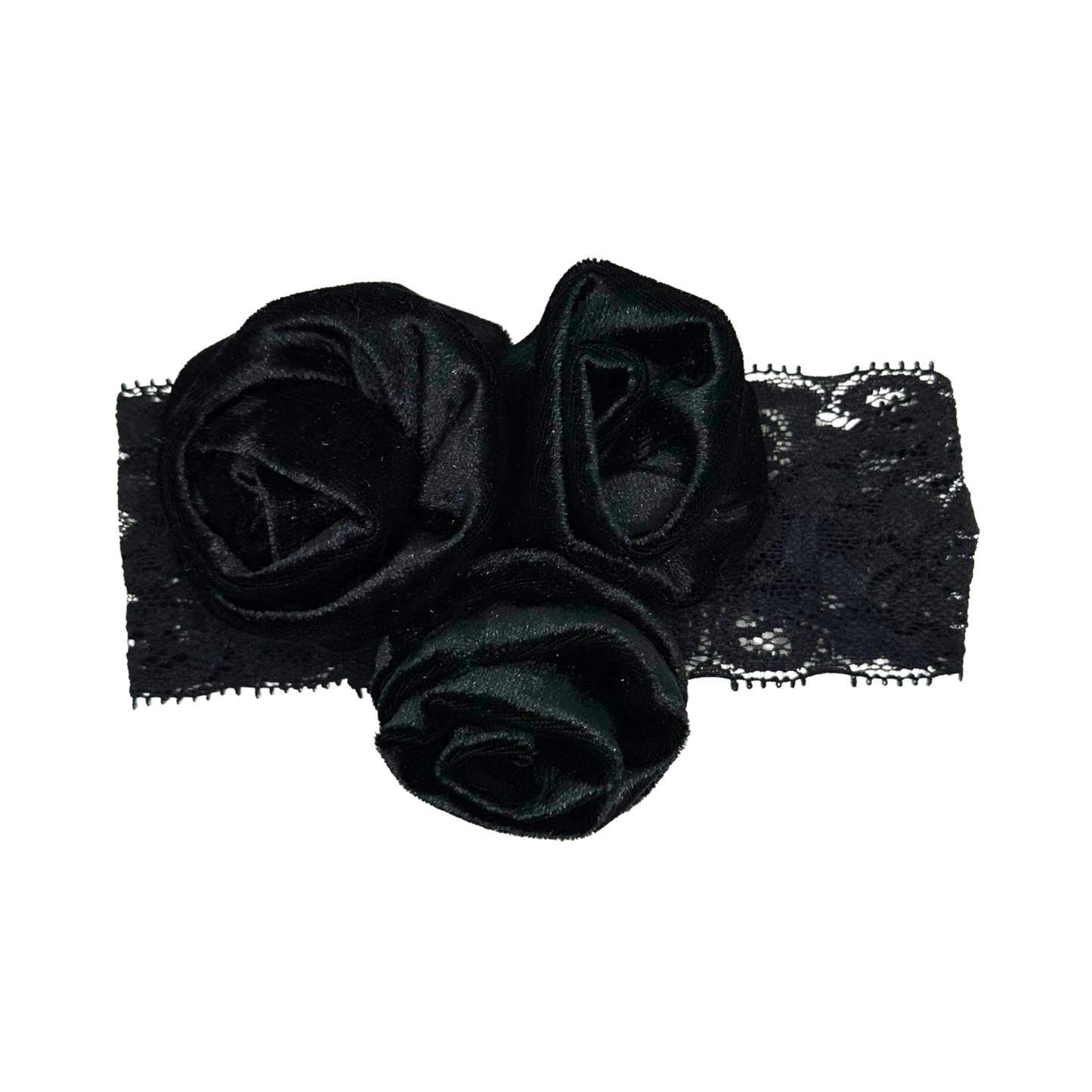 Bandita Tres Flores Terciopelo