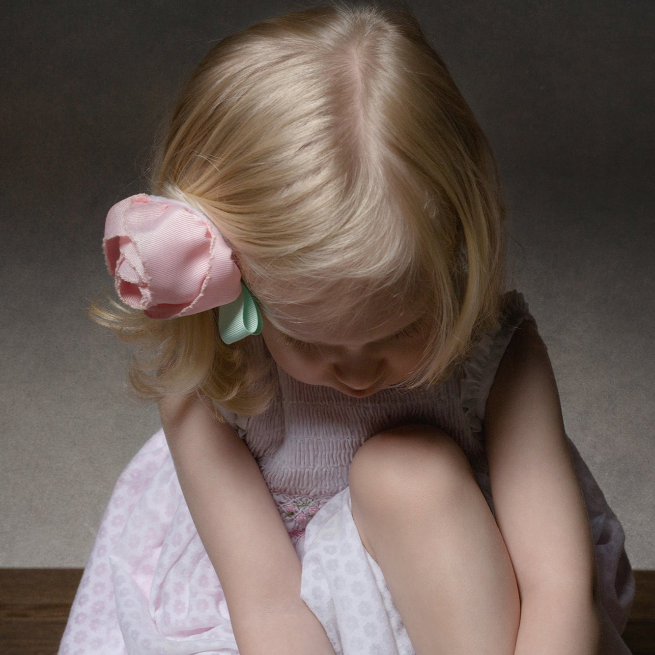 Clip Rose Bow