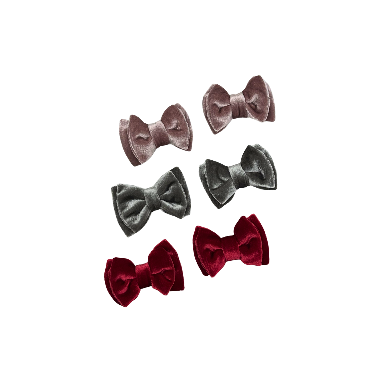 Mini Clips Carlotta Terciopelo