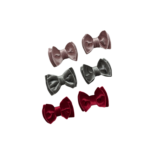 Mini Clips Carlotta Terciopelo